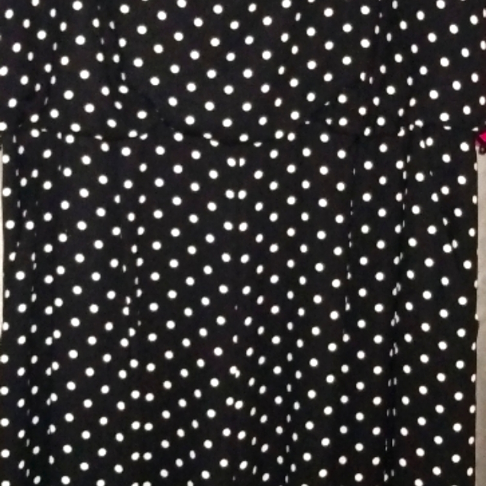 Vince camuto polka dot 1 piece romper